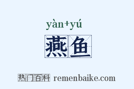 燕鱼是什么意思的图片